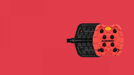 LOOK πεντάλ - TRAIL GRIP  - κόκκινο