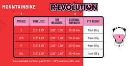 PEPI´S ένθετα χείλους - TIRE NOODLE R-EVOLUTION S-27,5"