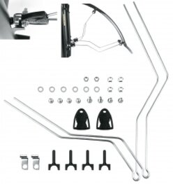 SKS ανταλλακτικά - FRONT WHEEL STAY KIT - ασημένιο