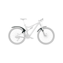 SKS λασπωτήρες - MUDROCKER REAR - μαύρο