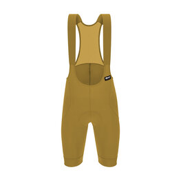 SANTINI κοντά παντελόνια με τιράντες - RTR - κίτρινο