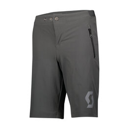 SCOTT κοντά παντελόνια χωρίς ιμάντες - TRAIL 10 LS/FIT W/PAD JR - γκρί