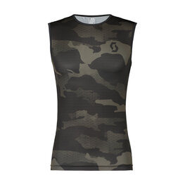 SCOTT αμάνικα μπλουζάκια - UNDERWEAR CARBON - μαύρο/γκρί