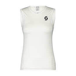 SCOTT αμάνικα μπλουζάκια - UNDERWEAR CARBON W - λευκό