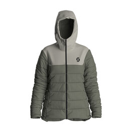 SCOTT μονωμένα μπουφάν - INSULOFT WARM W - λευκό/γκρί