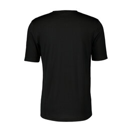 SCOTT κοντομάνικα μπλουζάκια - COMMUTER MERINO - μαύρο