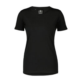 SCOTT κοντομάνικα μπλουζάκια - TEE COMMUTER MERINO W - μαύρο