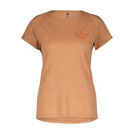 SCOTT κοντομάνικα μπλουζάκια - DEFINED MERINO TECH SS W - πορτοκαλί
