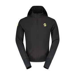 SCOTT μονωμένα μπουφάν - RC RUN WARM - μαύρο/κίτρινο