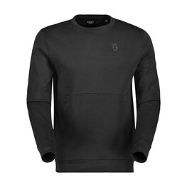 SCOTT φούτερ - TECH CREWNECK - μαύρο