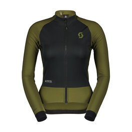SCOTT αντιανεμικά μπουφάν - RC PRO WARM HYBRID GTX WS W - μαύρο/πράσινο