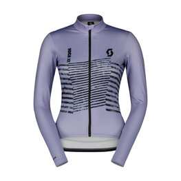 SCOTT χειμερινές μακρυμάνικες φανέλες - TEAM WARM GRAPHICS - γαλάζιο