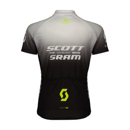 SCOTT κοντομάνικες φανέλα - SCOTT-SRAM PRO - μαύρο/λευκό