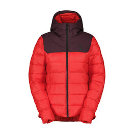 SCOTT μονωμένα μπουφάν - INSULOFT WARM W - μωβ/κόκκινο