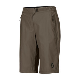 SCOTT κοντά παντελόνια χωρίς ιμάντες - TRAIL VERTIC W/PAD W - πράσινο