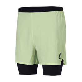 SCOTT κοντά παντελόνια χωρίς ιμάντες - HYBRID ENDURANCE TECH - κίτρινο/μαύρο