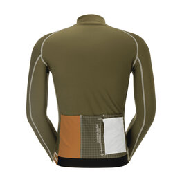 SCOTT χειμερινές μακρυμάνικες φανέλες - RC PRO WARM REMIX - καφέ/πράσινο