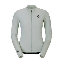 SCOTT θερινές μακρυμάνικες φανέλες - ENDURANCE W - γκρί/κίτρινο