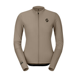 SCOTT θερινές μακρυμάνικες φανέλες - ENDURANCE W - μπεζ/λευκό