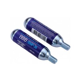 BBB Αντλία CO2/βόμβα - AIRTANK 2X16G - ασημένιο