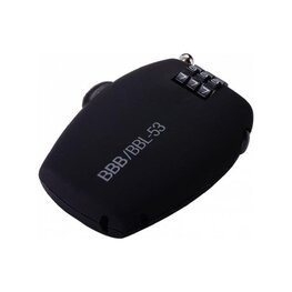 BBB κλειδαριές ποδηλάτου - BBL-53 MINICASE - μαύρο