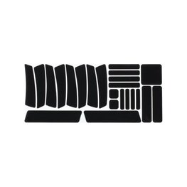 BBB αυτοκόλλητα - BBP-71 MULTI VIS 3M - μαύρο