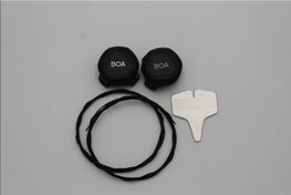 DMT αντικατάσταση συστήματος BOA - BOA L6 L+R 2 PIECES - μαύρο