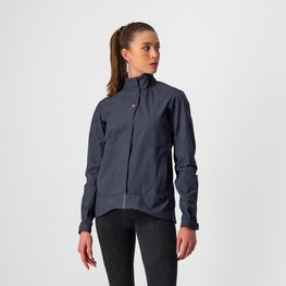 CASTELLI αδιάβροχα μπουφάν - COMMUTER W REFLEX - μπλε