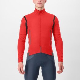 CASTELLI μονωμένα μπουφάν - PERFETTO RoS 2 CONVERTIBLE - κόκκινο