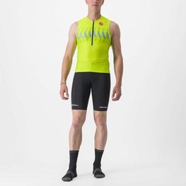 CASTELLI κοντά παντελόνια χωρίς ιμάντες - RIDE - RUN SHORT - μαύρο