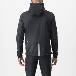 CASTELLI μονωμένα μπουφάν - TRAIL HOODIE - μαύρο