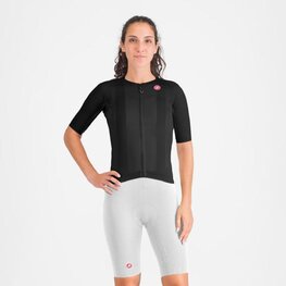 CASTELLI κοντά παντελόνια με τιράντες - FREE AERO RACE S W - λευκό