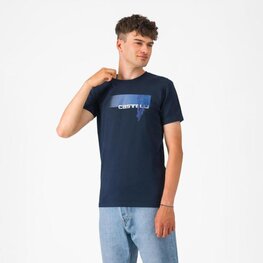 CASTELLI κοντομάνικα μπλουζάκια - VELOCE - μπλε