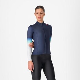 CASTELLI χειμερινές μακρυμάνικες φανέλες - CORSO THERMAL - μπλε
