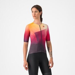 CASTELLI κοντομάνικες φανέλα - FREE SPEED 3 W RACE TOP - πολύχρωμο