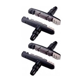 BBB τακάκια v-brake - TRISTOP - μαύρο