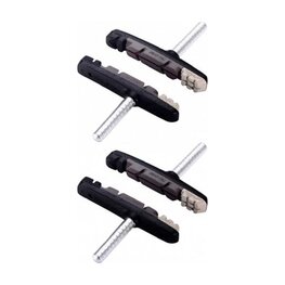 BBB τακάκια v-brake - CANTISTOP DELUXE - μαύρο