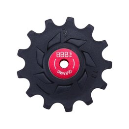 BBB τροχαλίες ντεραγιέ - ROLLERBOYS CERAMIC 13T - κόκκινο/μαύρο