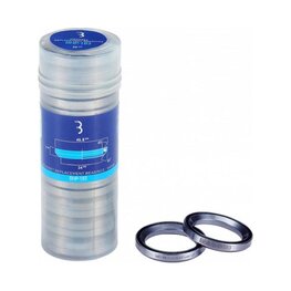 BBB ρουλεμάν - HEADSET BEARING 1,1/4" - 46,8X7MM - ασημένιο