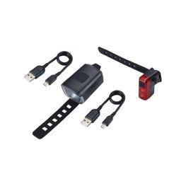 BBB σετ φώτων - STUD STRAP COMBO - μαύρο