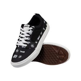 LEATT ποδηλατικά παπούτσια - FLAT 1.0 - μαύρο/λευκό