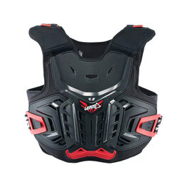 LEATT προστατευτικά πλάτης και θώρακα - CHEST PROTECTOR 4.5 JUNIOR - μαύρο/κόκκινο