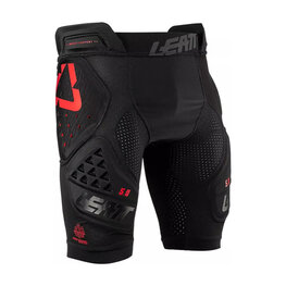 LEATT εσώρουχα με προστατευτικά - IMPACT SHORTS 3DF 5.0 - μαύρο/κόκκινο