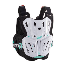LEATT προστατευτικά πλάτης και θώρακα - CHEST PROTECTOR 4.5 WOMEN - μαύρο/λευκό/πράσινο