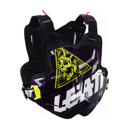 LEATT προστατευτικά πλάτης και θώρακα - CHEST PROTECTOR 1.5 TORQUE - μαύρο/κίτρινο/λευκό
