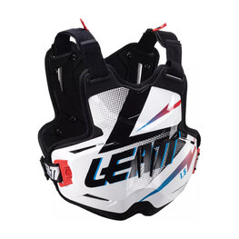 LEATT προστατευτικά πλάτης και θώρακα - CHEST PROTECTOR 1.5 TORQUE - μαύρο/λευκό