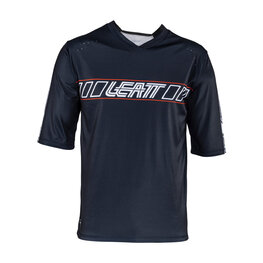 LEATT κοντομάνικες φανέλα - MTB ENDURO 3.0 - μαύρο