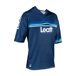 LEATT κοντομάνικες φανέλα - MTB ENDURO 3.0 - μπλε