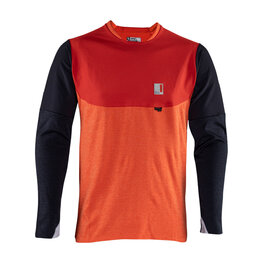 LEATT θερινές μακρυμάνικες φανέλες - MTB ALL MOUNTAIN 5.0 - κόκκινο