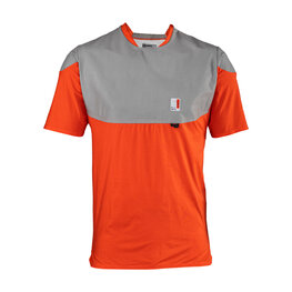 LEATT κοντομάνικες φανέλα - MTB ALLMOUNTAIN 3.0 - κόκκινο/γκρί